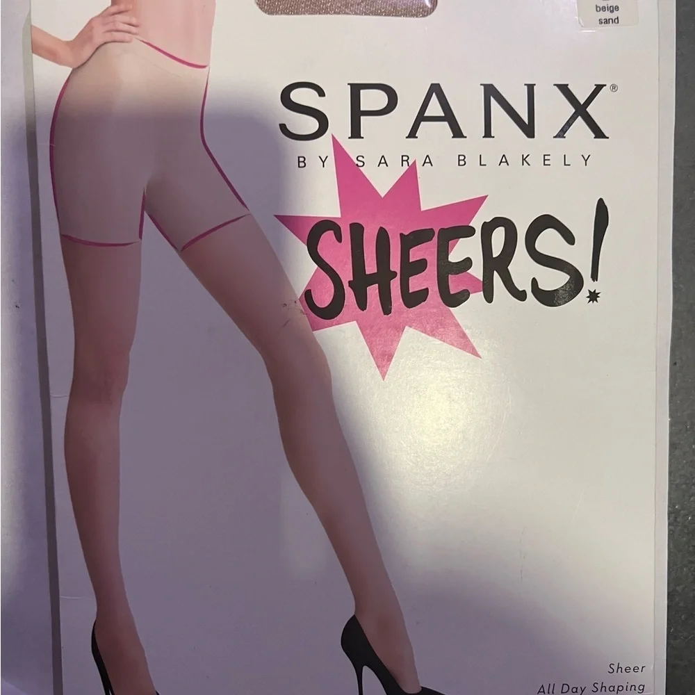 Spanx Women's Super Shaping Tummy Control Sheers D Beige Sand